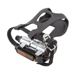 Sunlite Training Pedals Spd W/ Toe Clips And Straps 9/16 Black/silver. Fixed Price $34.95.