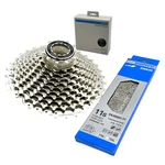 Shimano 105 CS-HG700-11 Cassette Sprocket Speed 11-34T+CN-HG601 Chain 116L. Fixed Price $105.81.