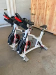 Schwinn Carbon Blue Exercise Bikes Belt Indoor Cycling Studio Gym Stages Cardio. Fixed Price $650.00.