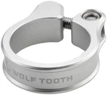 Wolf Tooth 36.4MM Aluminum Bolt-on Seatpost Clamp Self-aligning, Raw Silver. Fixed Price $25.95.