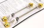 Halo Hex Key 100/135MM Bolt-on Bike Skewer Set Front/rear Road Track Gold. Fixed Price $22.50.
