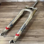 Fox 32 F100X Suspension Fork 1/8 Disc 190 Non-taper Straight Steerer. Fixed Price $209.99.