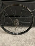 Alienation Rear Plain Black Rim Bmx With Quando Hub 36H 14MM. Used Gt Haro Dk. Fixed Price $64.94.