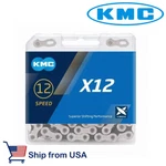 Kmc X12 12-SPEED Road / Mtb Bike Chain Bulk 126L Silver Fits Sram Shimano Campy. Fixed Price $32.49.