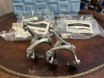Shimano Slr Dual Pivot Caliper Brakes Rsx BR-A410 39-49 Silver Front Rear. Fixed Price $15.00.
