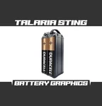 Talaria Sting Double Battery Style Set Wrap Decal Thick Cover Skin Graphics Kit. Fixed Price $44.99.