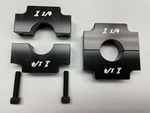 Weight Clamps Pair Ballast Bar Mounts 1-1/4 Aluminum 1/2-13 Hole Race Car. Fixed Price $22.50.
