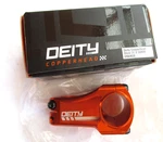New Deity Copperhead Bike Stem, Orange, 31.8MM X 50MM Length. Fixed Price $75.50.