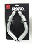 Profile Design Boxer Bar Ends Silver. Fixed Price $20.49.
