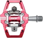 Ht Components T2 Pedals - Dual Sided Clipless With Platform, Aluminum, Red. Fixed Price $134.95.