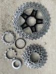 Sram Speed Cassette, 11-34T, PG-980, Shimano Compatible Mountain Bike. Fixed Price $36.99.