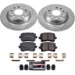 Powerstop Z23 Daily Driver Carbon-fiber Ceramic Brake Pad And Drilled & Slotted. Fixed Price $153.95.