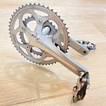 Shimano FC-5750 Crankset Double Chain Ring / 34T 10 Speed 172.5 Mm Silver. Fixed Price $149.95.