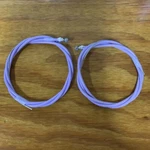 Bmx Old School Lavender Brake Cables Fits Redline RL20 Haro Master Fst Gt Dyno. Fixed Price $29.99.