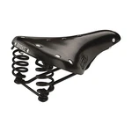 Brooks England Flyer Carved, Touring Leather Bike Saddle Short. Fixed Price $209.58.
