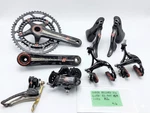 Campagnolo Super Record 11S Group Rotor Q-rings 53/40T 175MM Crankset Carbon Vgc. Fixed Price $1416.95.