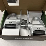 Wellgo R-3 Road Clipless Pedals 9/16" Silver Look Arc Compatible W/cleats. Fixed Price $55.00.