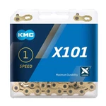Kmc X101 Chain 112 Link Ti-ni Gold. Fixed Price $59.53.