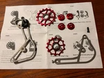 Swishti Campagnolo Oversized Pulley Titanium Cage 11 Speed Rear Derailleur Kit. Fixed Price $60.00.