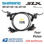 Shimano Slx BR-M7120 BL-M7100 Bike 4-PISTON Hydraulic Disc Brake Front/rear/ Set. Fixed Price $209.88.