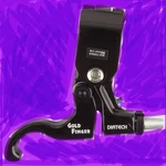 Nos Diatech By Compe 99DS Black Gold Finger Brake Lever Right Hand W/spacers. Fixed Price $39.99.