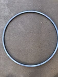 Nisi Mixer 36H 700C Clincher Rim, Black With Silver Side Walls, 1980'S Italian. Fixed Price $36.00.