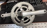 Shimano FC-R700 Crankset 175 50T/34T Double 9/10 Speed. Fixed Price $65.00.