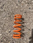 Fox Sls Super Light Steel Spring 2.9 350LB Orange 75MM Coil. Fixed Price $112.00.