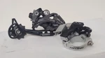 Shimano Set Deore FD-M590 And RD-M662 Slx Speed Long Cage Derailleur. Fixed Price $69.99.