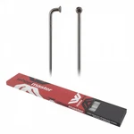 Stainless Steel J-bend Bike Spokes 14G 300MM Silver High-strength Cycling. Fixed Price $52.57.
