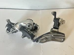 Shimano Deore Xt RD-M737 & FD-M737 Derailleur Set Black Silver 3X8. Fixed Price $39.00.
