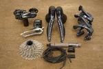 Shimano Ultegra R8050 DI2 11 Speed Electronic Direct Mount Rim Road Groupset. Fixed Price $866.25.