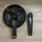 Shimano Tourney Triple Chainring Bicycle Crankset FC-TY301 48-38-28T. Fixed Price $35.00.