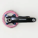 Shimano Hone 175MM Crankset W/ Race Face Single Nw 36T 104MM Bcd Chainring Red. Fixed Price $75.00.