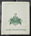 Wheelsmith Spoke Length System - With "the Bicycle Wheel" Book By. Fixed Price $100.00.