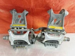 Securi-clip Bike Pedals With Cage & Straps For Bicycle VP-796L Police. Fixed Price $14.99.