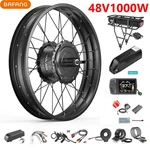 Bafang 48V1000W Rear Hub Motor Electric Bike Conversion Kit For 20"/26" Fat Tire. Fixed Price $620.30.