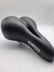 Viscount Woman Tuned Super Soft Black Padded Bicycle Seat #2705H Excellent. Fixed Price $34.99.