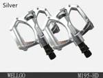 Brand New Wellgo 9/16 M195DU Alloy Metal Mountain Bike Bicycle Mtb Flat Pedals. Fixed Price $18.00.