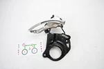 Vintage Shimano Altus FD-CT92 E-type Front Derailleur Bottom Bracket Mount Mtb. Fixed Price $11.98.