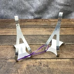 Vintage Campagnolo Toe Clip Set Silver Alloy Road Track Bike Fits Record Pedals. Fixed Price $62.29.