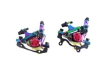 Zoom Xtech HB100 Hydraulic Brake Calipers Rainbow Oil Slick Mtb E-bike Scooter. Fixed Price $54.96.