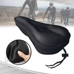 Bicycle Wide Seat Cover Gel Cushion Sporty Soft Padded For Mountain Bike Saddle. Fixed Price $8.30.