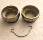 Campagnolo Record External Bottom Bracket Cups, Italian Theads, Nib. Fixed Price $45.00.