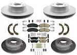 Disc Brake Rotors & Pads For Explorer Sport Trac 03-05 4 Wheel Drive. Fixed Price $410.00.