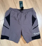 Sportneer Men Padded Mountain Bike Cycling Shorts Gray Large Nwt. Fixed Price $24.99.
