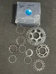 Shimano Ultegra Model FW8708 Front Chainwheel Set Comes As Shown. Fixed Price $35.00.