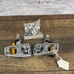 Wellgo R4 Spd Clipless Platform Bike Pedals Silver Alloy 9/16 Pair Cleats 435G. Fixed Price $33.81.
