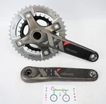 Truvativ Sram Xx 175MM Gxp 42/28T 10-SPEED Double Mtb Crankset 156MM Q-factor. Fixed Price $109.99.