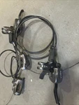 Shimano Xtr Hydraulic Disc Brakes And Shifters 3X9 ST-M966 BR-M965. Fixed Price $75.00.